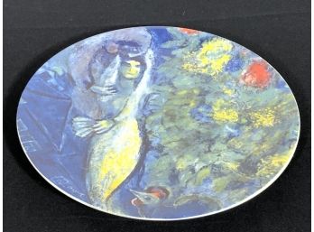 Limited Edition Porcelain Plate Marc Chagall By Georg Jensen