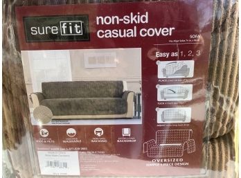 Sure Fit Non Skid Casual Cover New In Bag