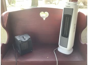 Two Space Heaters (westpointe And Pelonis)