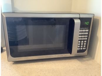 Hampton Beach Stainless Steel Countertop Microwave Originally $69.