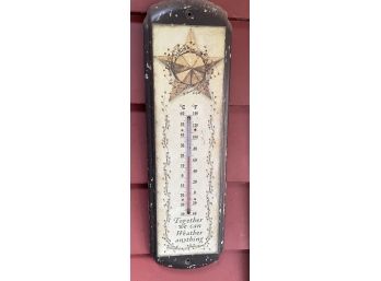 Vintage 17 Outdoor Thermometer