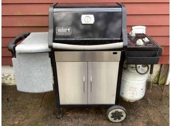 Weber Grill Genesis Silver Gas Tank And Cover Included