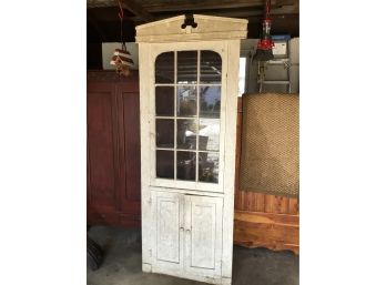 Vintage Curio Cabinet Needs Refurbishing