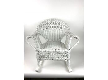 Child's Wicker Rocker