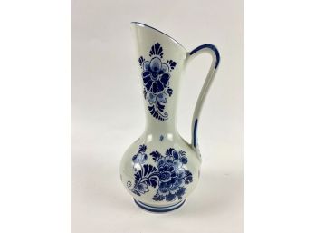 Hand Painted Delft Ewer