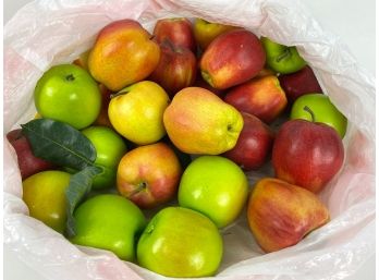 Variety Of Faux Apples