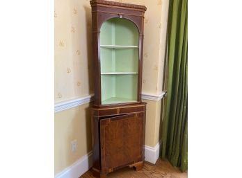 Antique Corner Cabinet (One Of Two)