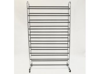 Rolling Shoe Storage Rack