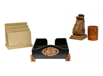 Desktop Accessories - Kate Spade Letter Holder, Leather Pencil Holder And More