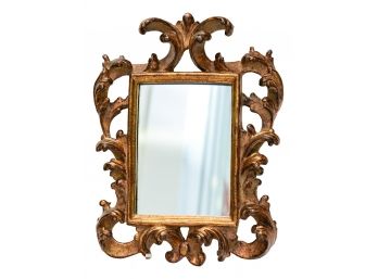 Carved Gilt Wood Wall Mirror