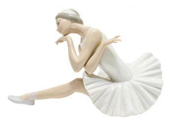 Lladro 'Death Of The Swan' Ballerina #4855 Figurine