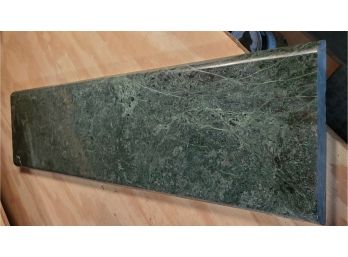 Beautiful, Never Used, Solid Green Marble Threshold. Large 31 7/8' Long X 7 9/16' Wide X 34' Thick