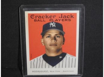 Topps Alex Rodriguez Cracker Jack Baseball Card