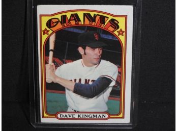 1972 Topps Dave King Kong Kingman Baseball Card