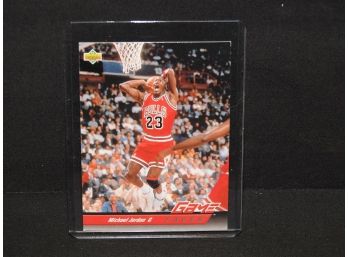 1993 UD Michael Jordan Game Face Basketball Card