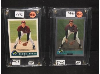 Derek Jeter Rookie Cards Including RARE BC6 Baseball Card