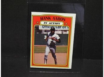 1974 Topps Hank Aaron Card