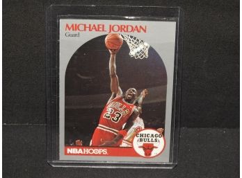 1990 Hoops Michael Jordan Basketball Card