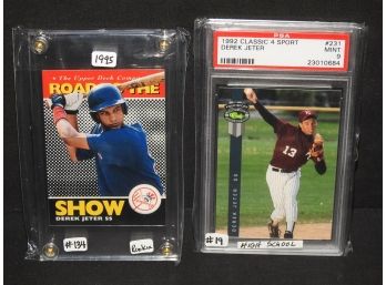 Graded Mint Derek Jeter Rookie Baseball Cards