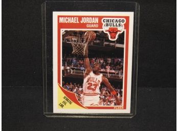 1989 Fleer Michael Jordan Basketball Card