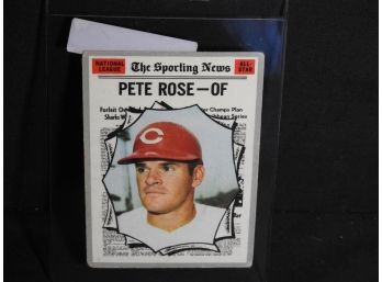 1970 Topps Pete Rose Baseball Card