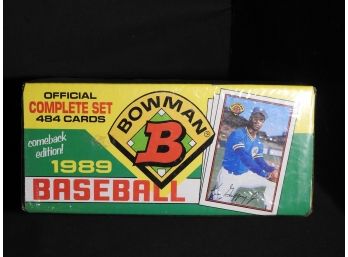 Sealed Box Of 1989 Bowman Baseball Cards Ken Griffey Jr. ROOKIE