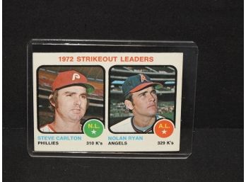 1973 Topps Nolan Ryan Baseball Card