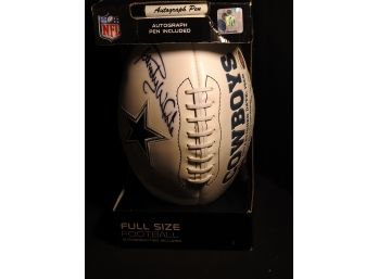 Signed Dallas Cowboys HOFer Randy White Full Size Football