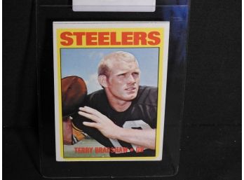 1972 Topps HOFer Terry Bradshaw Football Card