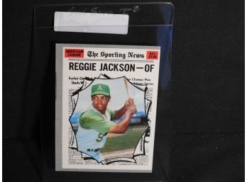 1970 Topps HOFer Reggie Jackson Baseball Card