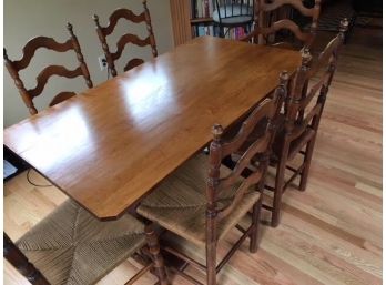 Ethan Allen Table And Chairs