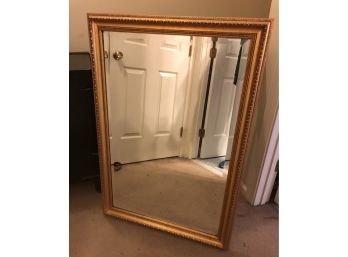 Beveled Edge Framed Mirror