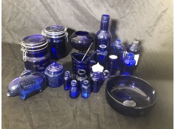 Cobalt Blue Glass Collection