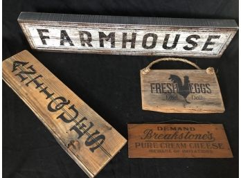 Farmhouse Sign Lot