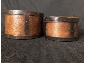 Antique Dry Measure Grain Boxes