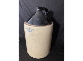 5 Gallon Whiskey Stoneware Jug