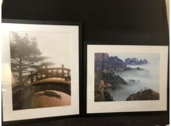 Set Of Framed Signed Photography Prints