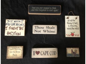 Lot Of Sayings Signs