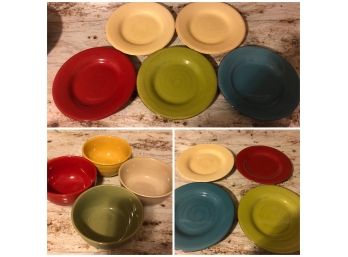 4 Dinner Plates, 4 Bowls, 5 Salad/bread Plates