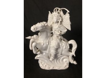 God Figure On Horse