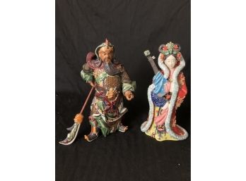 Chinese Figurines Guan Yu Is The God Of Honor