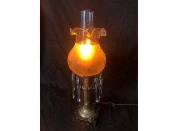 Electrified Prism Hurricane Lamp