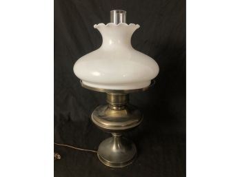 Electric Converted Oil Lamp