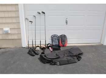 Men's Assorted Golf Clubs & Accessiories