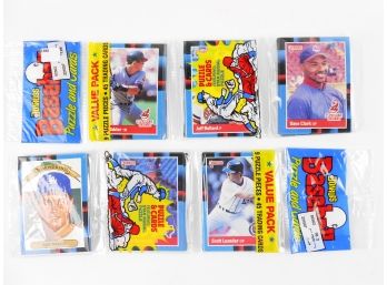 Rack Packs - 1988 Donruss - 2 Packs Of 45 Cards And 9 Puzzle Pieces Per Pack