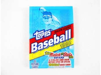 Packs - 1992 Topps 1 Pack Of 15 Cards