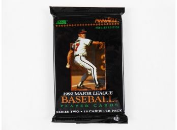 Packs - 1992 Pinnacle Series 2 - 1 Pack Of 16 Cards