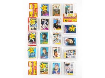 Rack Packs - 1988 Topps - 6 Packs Of 42 Cards  1 Special Card Per Pack