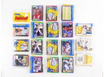 Rack Packs - 1989 Donruss - 6 Packs With 42 Cards And 9 Puzzle Pieces Per Pack