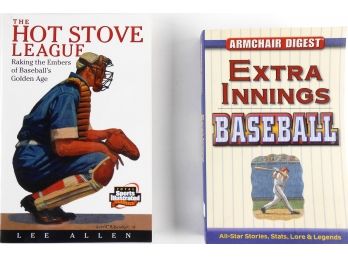 Books - Hot Stove League (1955)   And   Extra Innings (2000)